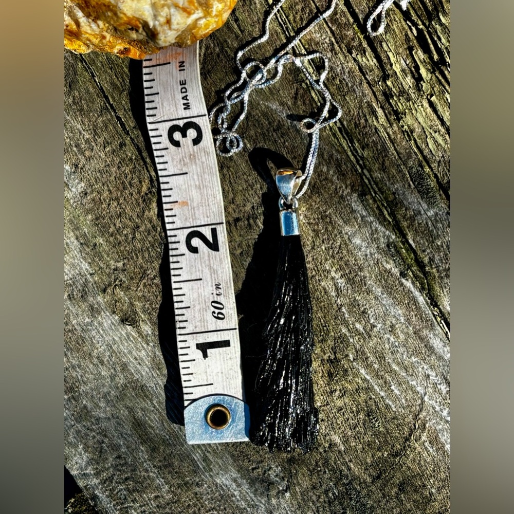 Black Kyanite Necklace - Picture 10 of 11